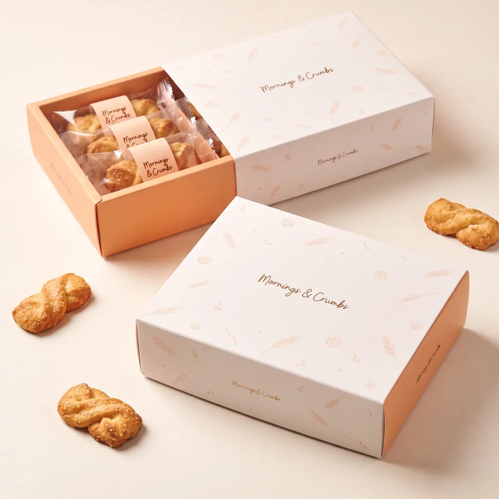 Gold-foil drawer carton