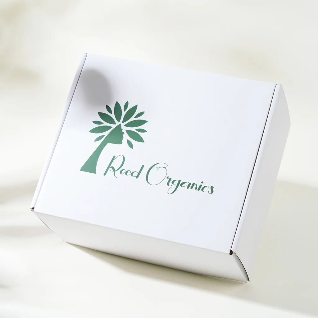 White-and-green logo mailer