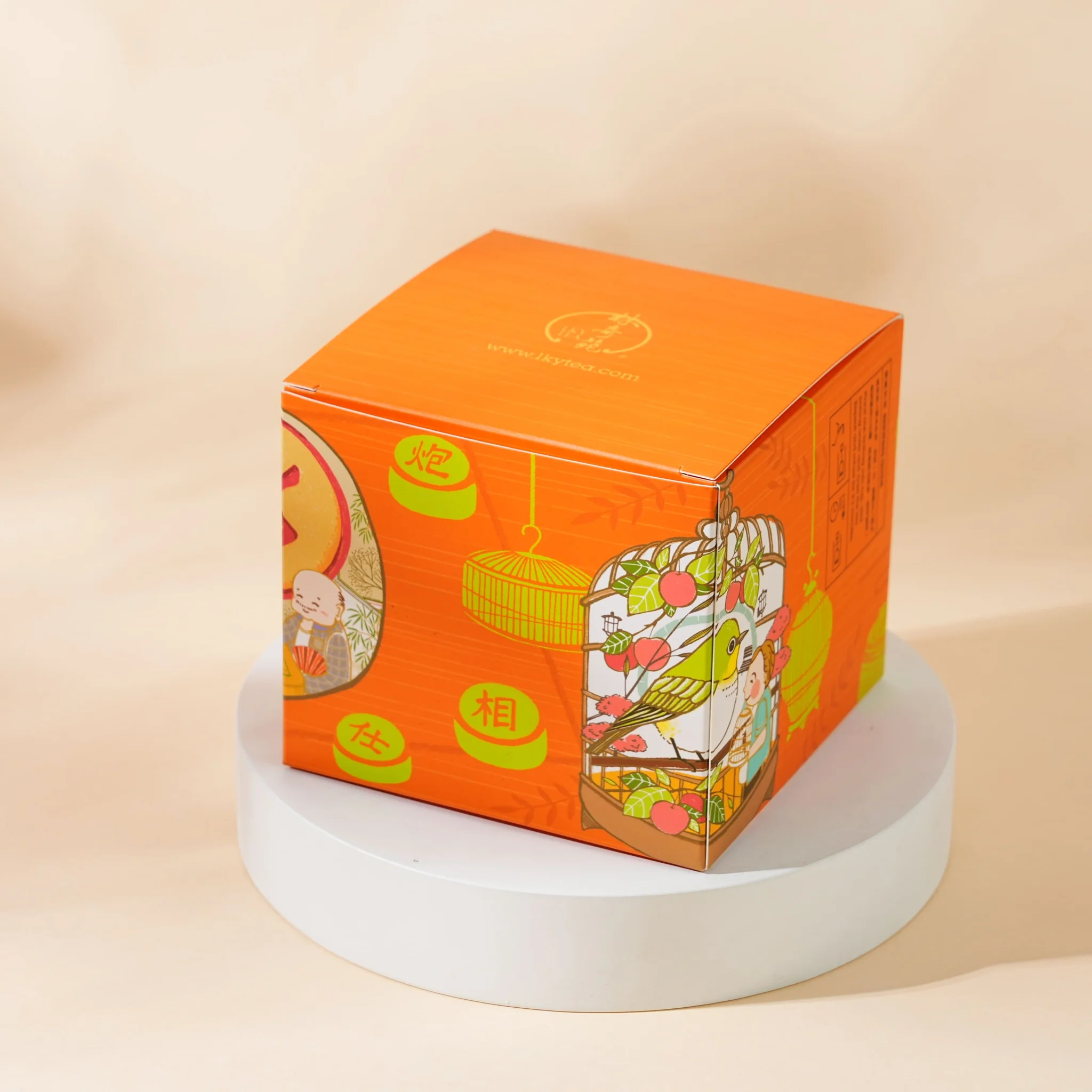 Festive food corrugated box